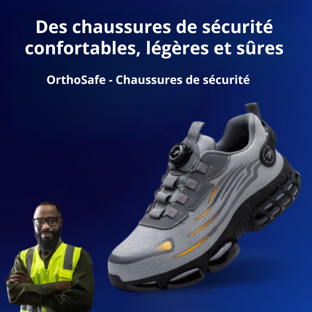 OrthoSafe - Chaussures de sécurité orthopédiques S3