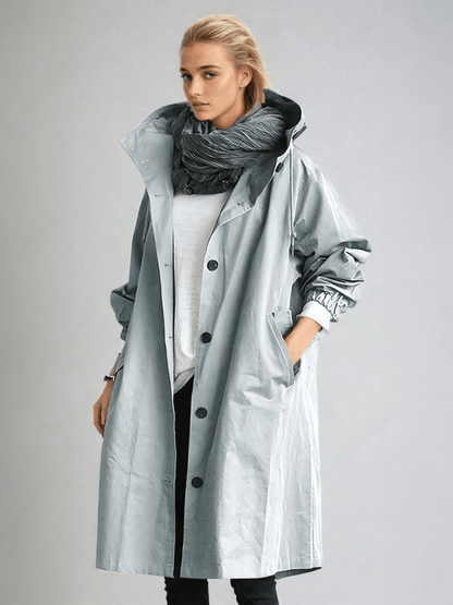 Lua – Trench-coat stylé et déperlant