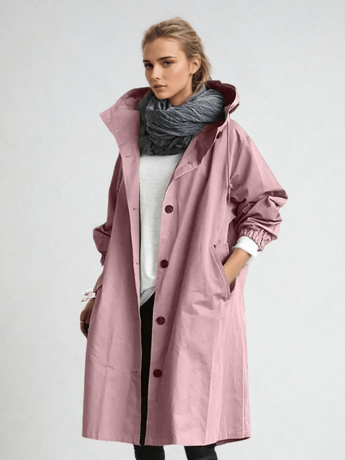 Lua – Trench-coat stylé et déperlant